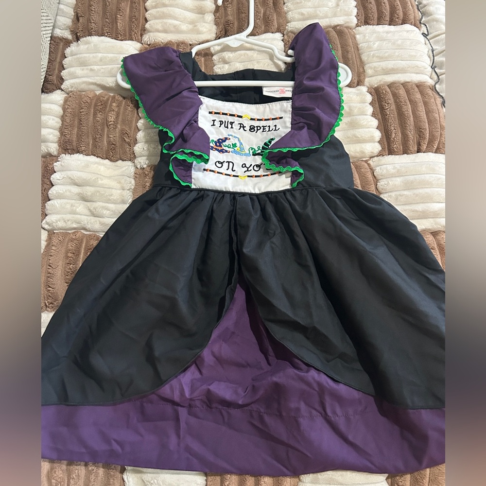 Smocked sweets hocus pocus dress